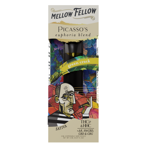 Mellow Fellow - Hemp Disposables (2mL x 6) - MK Distro