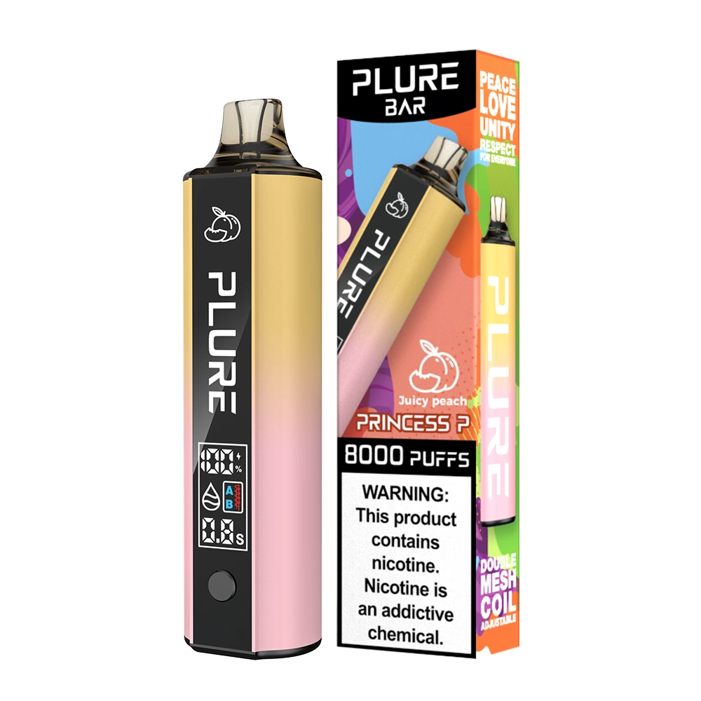 Plure Bar - Disposable Vape (5% - 8000 puffs) - MK Distro