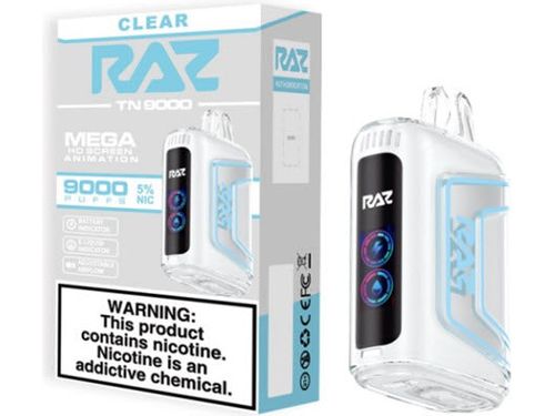 RAZ TN9000 - Disposable Vape (5% - 9000 Puffs) - Box of 5 - MK Distro