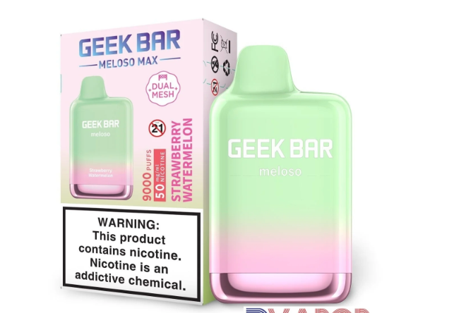 Geek Bar Meloso Max - Disposable Vape (5% - 9000 Puffs) - Box of 5 - MK Distro