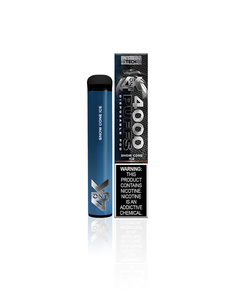 UNO 4K - Disposable Vape (5% - 4000 Puffs) - Box of 10 - MK Distro