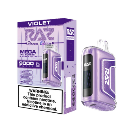 RAZ TN9000 - Disposable Vape (5% - 9000 Puffs) - Box of 5 - MK Distro