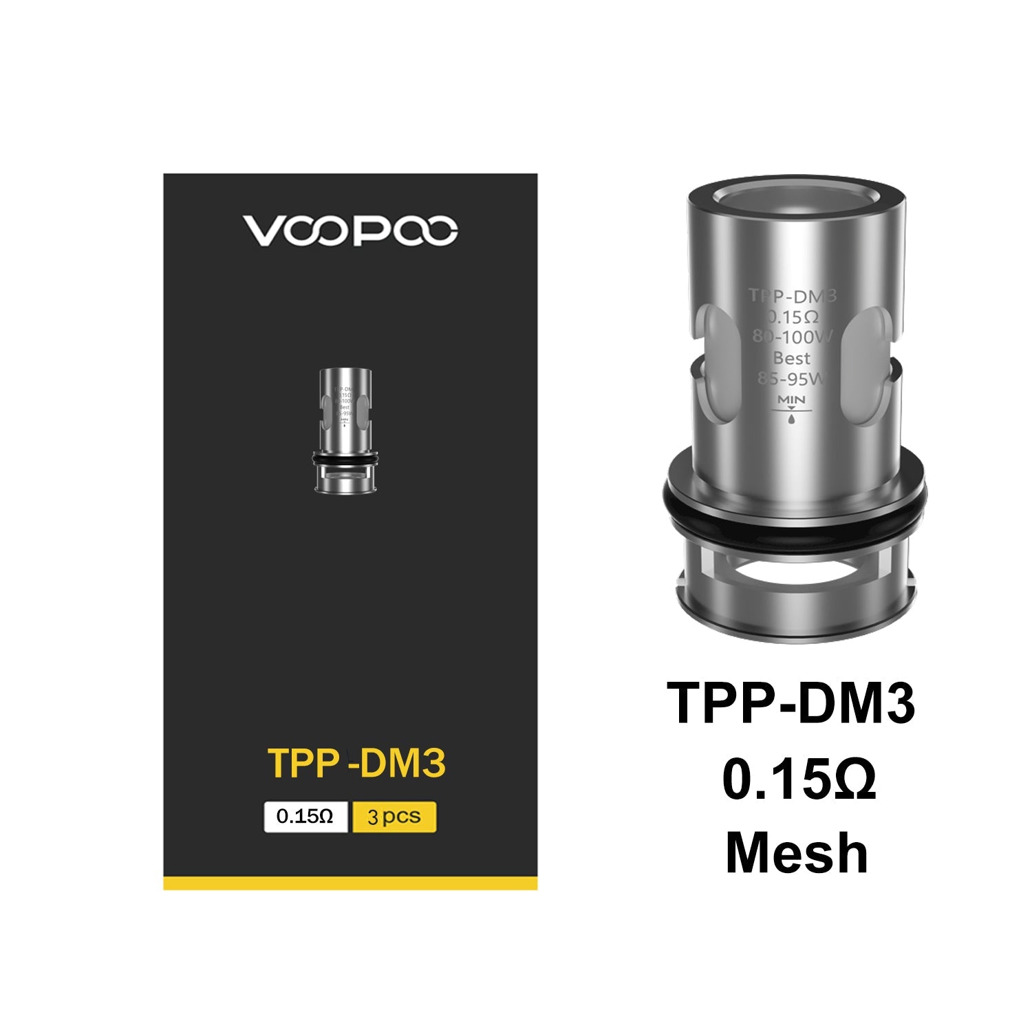 Voopoo - TPP Replacement Coils (3pcs) - MK Distro