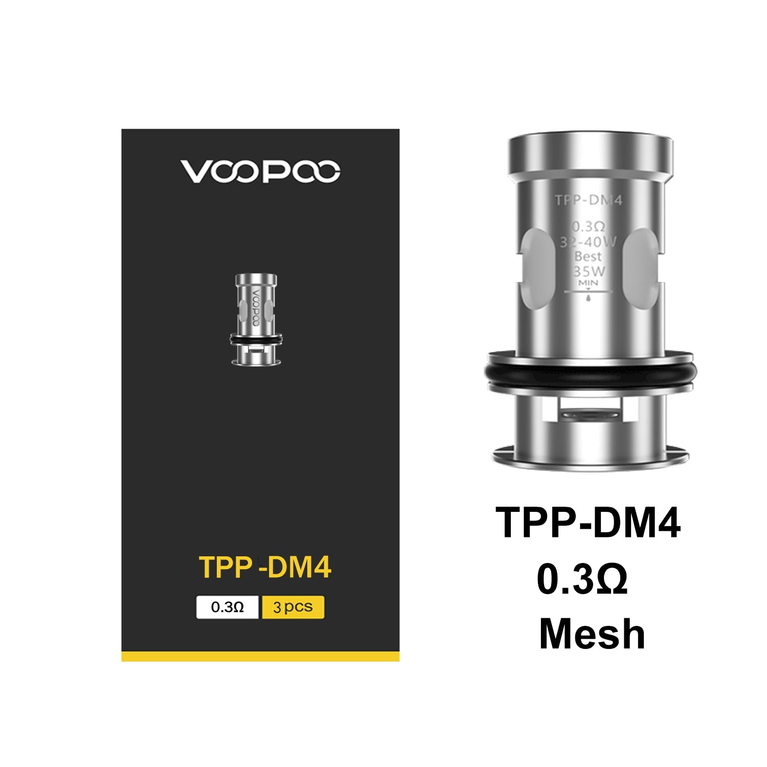 Voopoo - TPP Replacement Coils (3pcs) - MK Distro