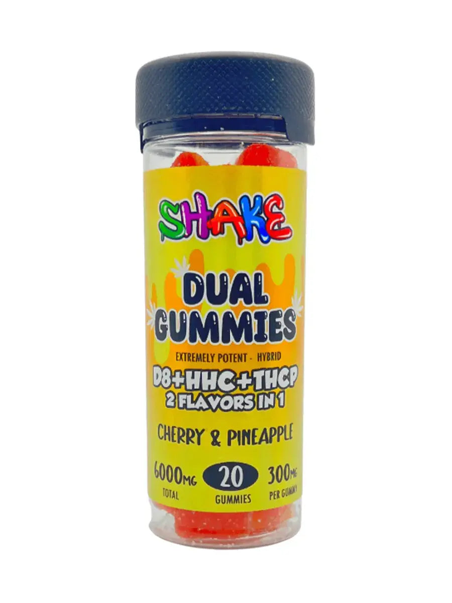Shake - THC-A Edibles Dual Gummies (D8+HHC+THCP) - Delta Gummies (6000mg) - MK Distro