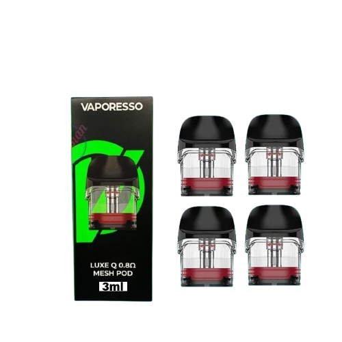 Vaporesso - LUXE Q (3mL) Replacement Pods (4pcs) - MK Distro