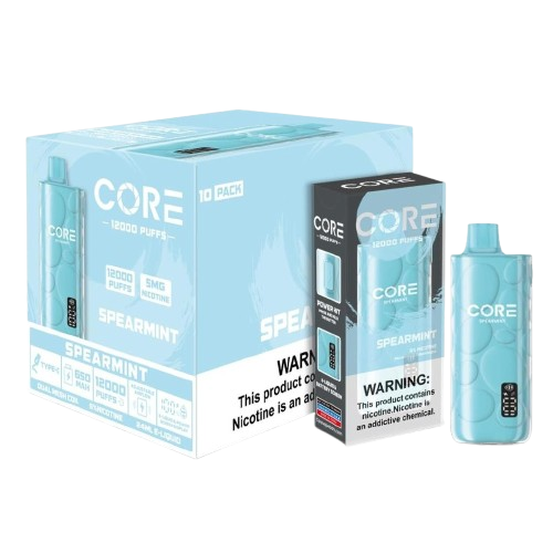 Core 12K - Disposable Vapes (5% - 12,000 Puffs) - Box of 10 - MK Distro