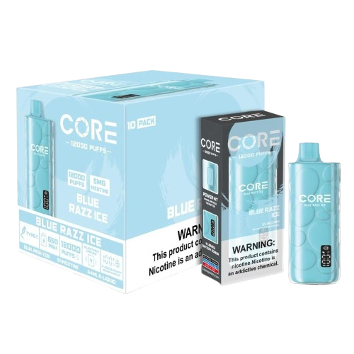 Core 12K - Disposable Vapes (5% - 12,000 Puffs) - Box of 10 - MK Distro