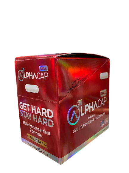 Alpha Cap Max - Performance Enhancement Pills (24 x 3000mg) - MK Distro