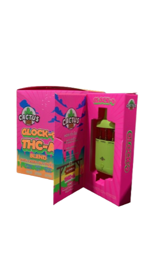 Cactus - 3 in 1 Glock9 (THC + Liquid Diamonds) - Hemp Disposables (9g x 5) - MK Distro