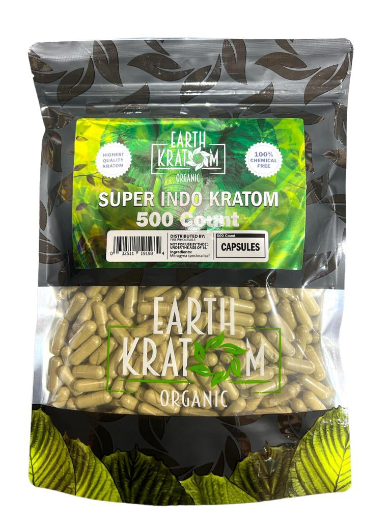 Earth Kratom - Kratom Capsules - MK Distro