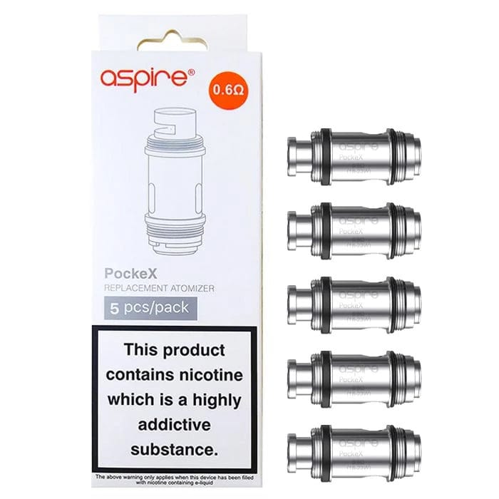 Aspire - PockeX - Replacement Coils (5pcs) - MK Distro