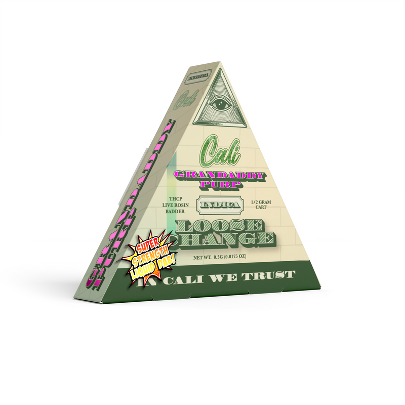 Cali Extrax - Loose Change D8+THCP Live Rosin Cartridges - (0.5g ) - MK Distro