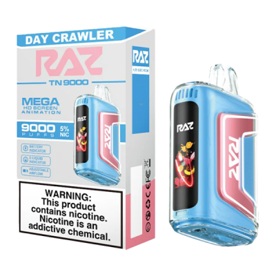 RAZ TN9000 - Disposable Vape (5% - 9000 Puffs) - Box of 5 - MK Distro