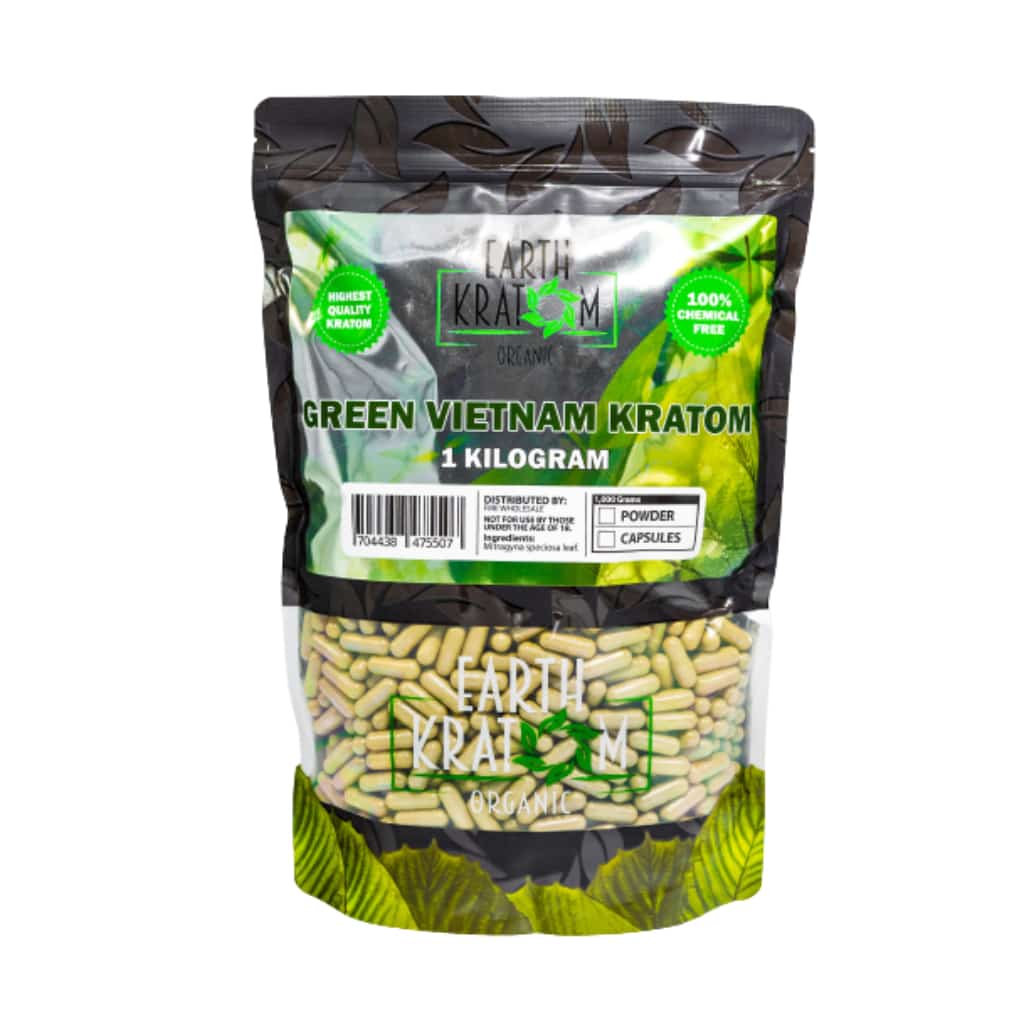 Earth Kratom - Kratom Capsules - MK Distro