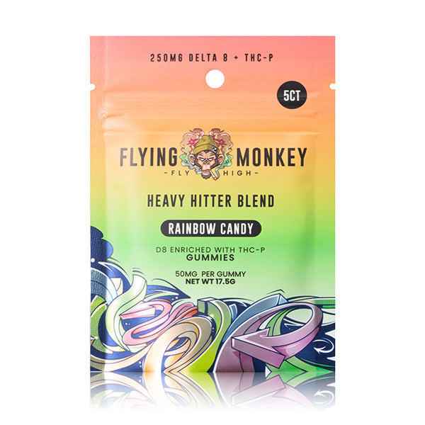 Flying Monkey Heavy Hitter Blend - Gummies & Edibles (250mg x 20) - MK Distro