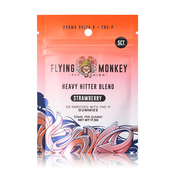 Flying Monkey Heavy Hitter Blend - Gummies & Edibles (250mg x 20) - MK Distro
