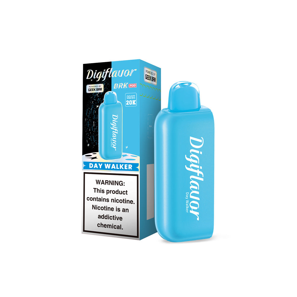 Geek Bar Digiflavor BRK Pod & Battery - Disposable Vape (5% - 20,000 Puffs) - Box of 5 - MK Distro