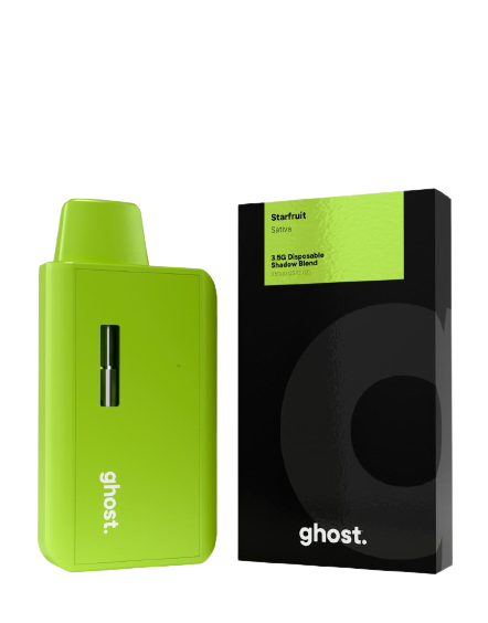 Ghost - Shadow Blend (D6 + Liquid Diamonds + THC-A) - Hemp Disposables (3.5g x 6) - MK Distro