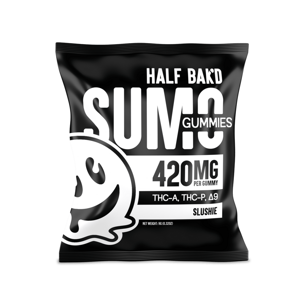 Half Bak'd - Sumo Gummies (THC-A + THC-P) - Delta Gummies (420mg x 30 Gummies) - MK Distro