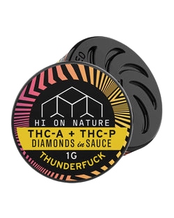 Hi On Nature (HON) - Diamond Dabs (THC-A + THC-P) - Hemp Dabs (1g) - MK Distro