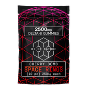 Hi On Nature (HON) - Space Rings - Gummies & Edibles (2500mg) - MK Distro