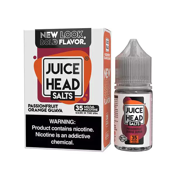 Juice Head Salts - Salt Nic Premium E-Liquid (30mL) - MK Distro