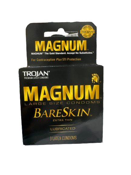 Trojan Condom - Magnum Bare Skin - Box of 6 - MK Distro