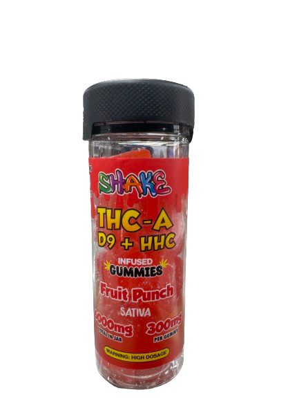 Shake - THC-A Edibles (D9+HHC) - Delta Gummies (6000mg) - MK Distro