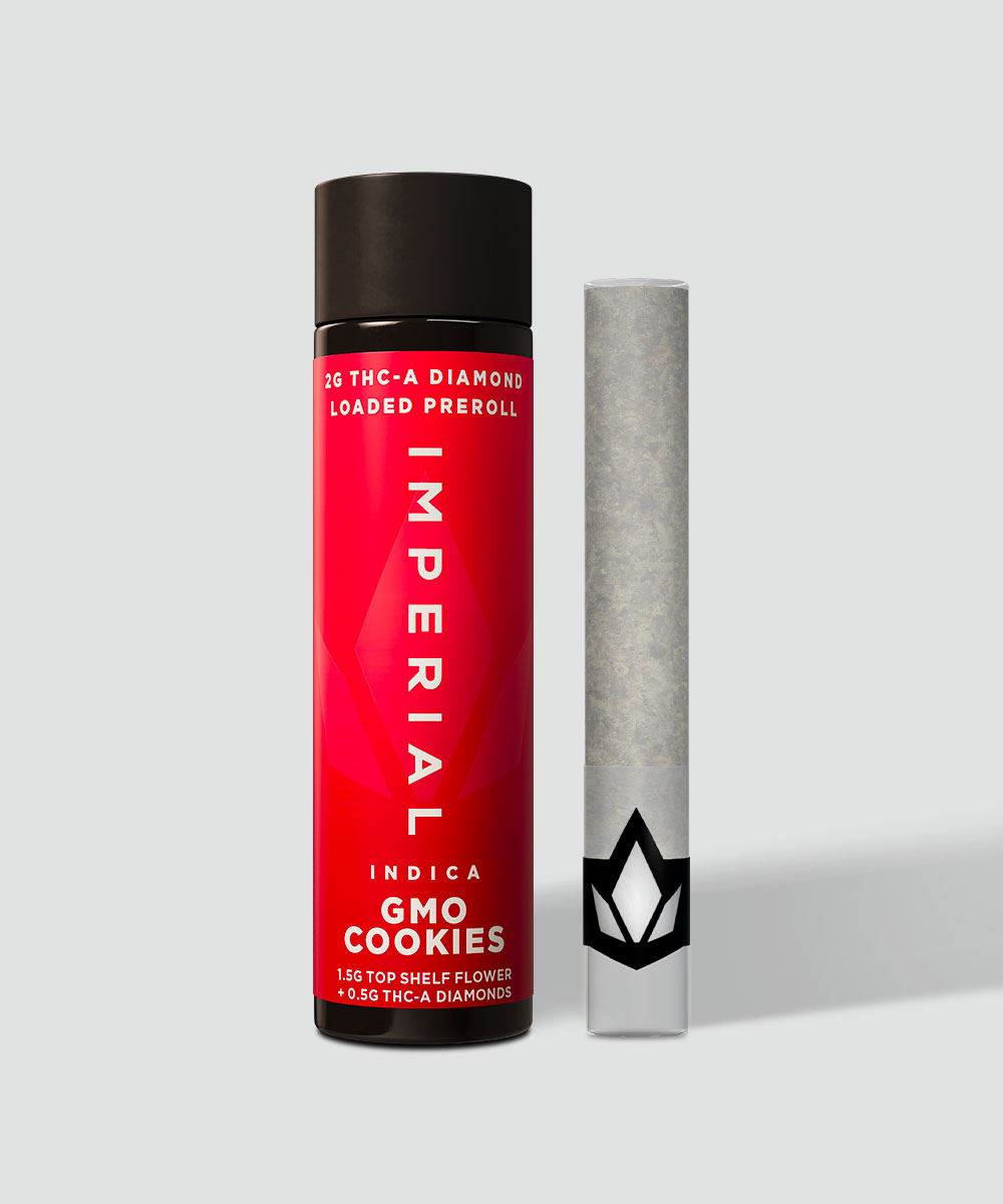 Imperial - THCA Diamond Loaded - Delta Pre-Rolls (2g x 1 Preroll)