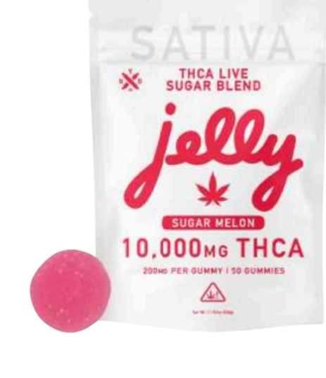 NYB Jelly - Live Sugar Blend THCA Gummies Pack - (200mg X 50 Gummies) - MK Distro