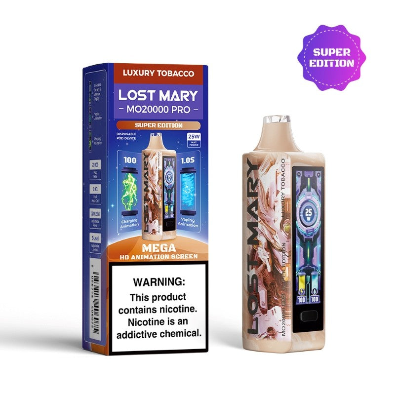 Lost Mary MO20000 Pro - Disposable Vape (5% - 20,000 Puffs) - Box of 5 - MK Distro