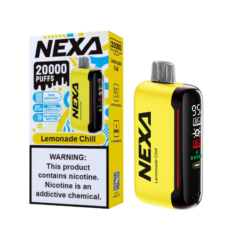 Nexa N20000 - Disposable Vape (5% - 20,000 Puffs) - Box of 5 - MK Distro