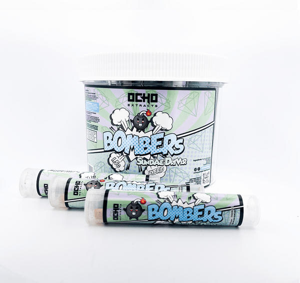 Ocho Extracts - Bombers Jar - Hemp Pre-Rolls (1.5g x 25) - MK Distro