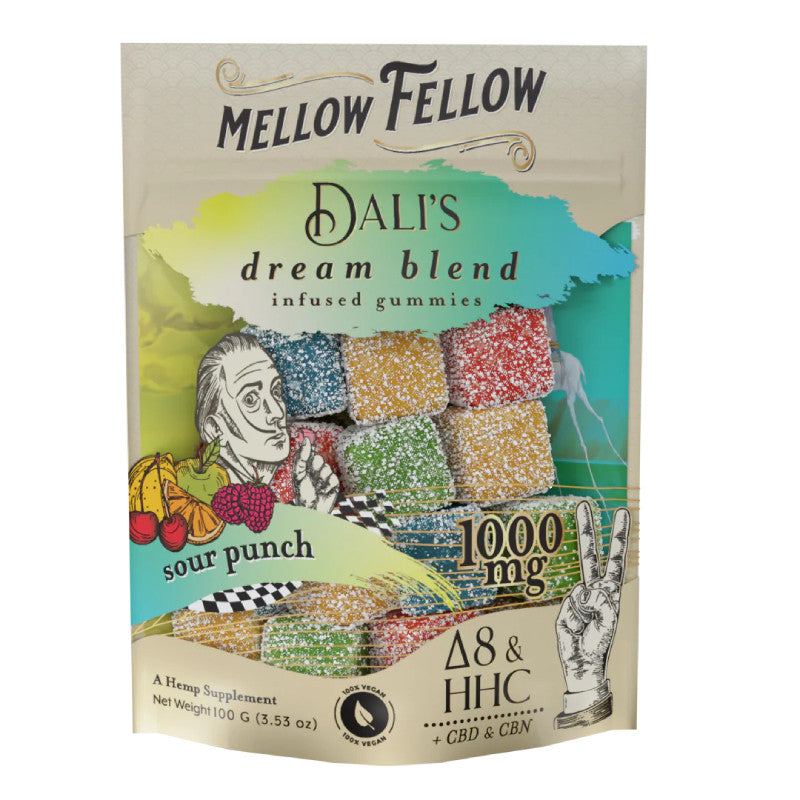 Mellow Fellow - Gummies & Edibles (1000mg) - MK Distro