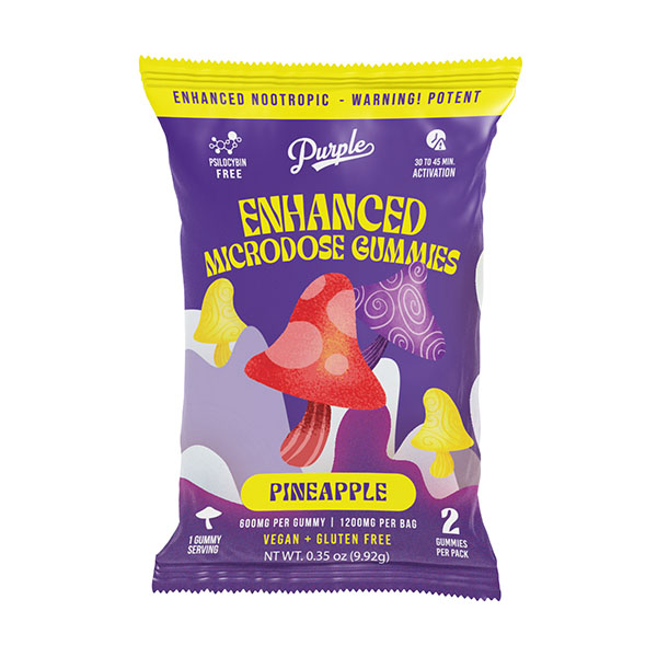 Purple - Enhanced Micro Dose - Gummies (1200mg x 20) - MK Distro