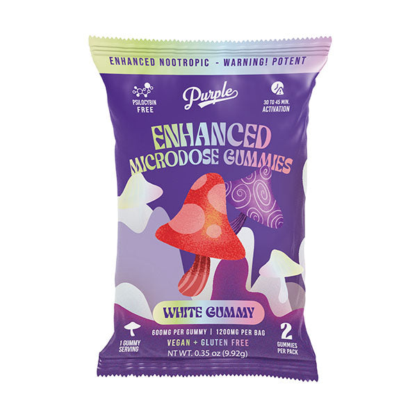 Purple - Enhanced Micro Dose - Gummies (1200mg x 20) - MK Distro