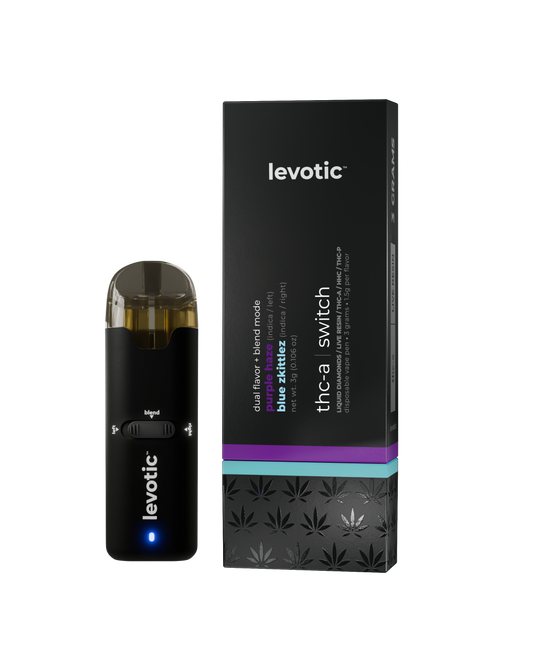 Levotic - THCa Switch(LiquidDiamonds+Live Resin+THC-A+HHC+THC-P)- Premium Blend Delta Disposables (3g) - MK Distro