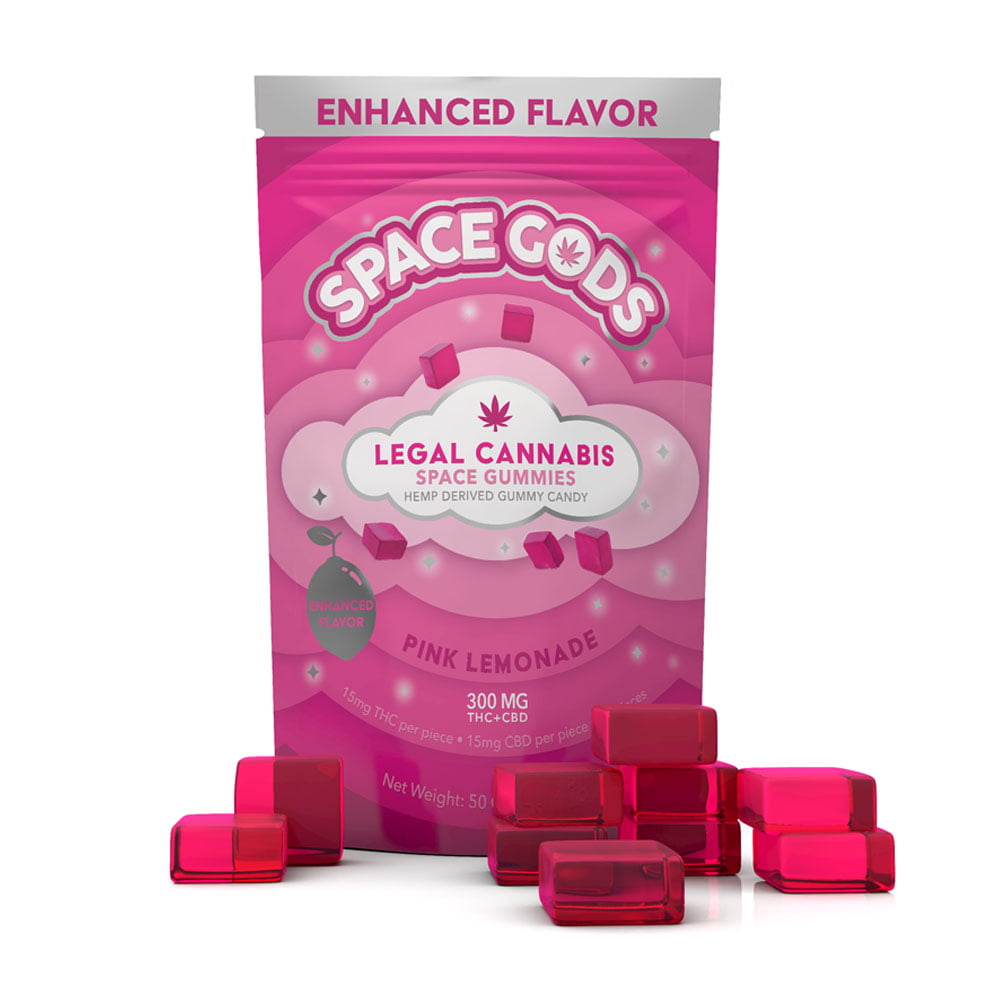 Space Gods (Delta 9 THC + CBD) - Space Gummies (300mg) - MK Distro