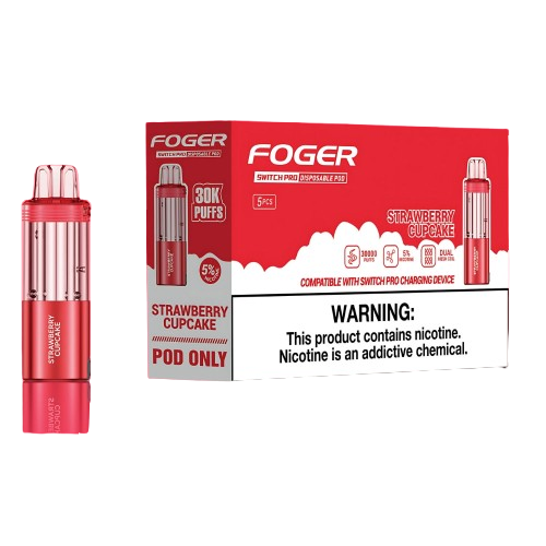 Foger Switch Pro Pod 30k - Disposable Pod (5% - 30,000 Puffs) - Box of 5 - MK Distro