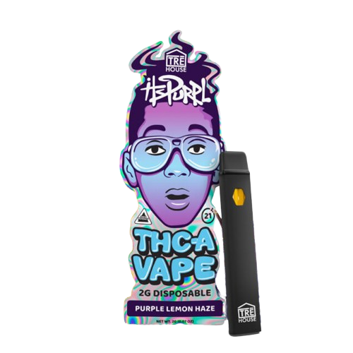 Tre House It's Purpl - THC-A Disposable - (2g) - MK Distro