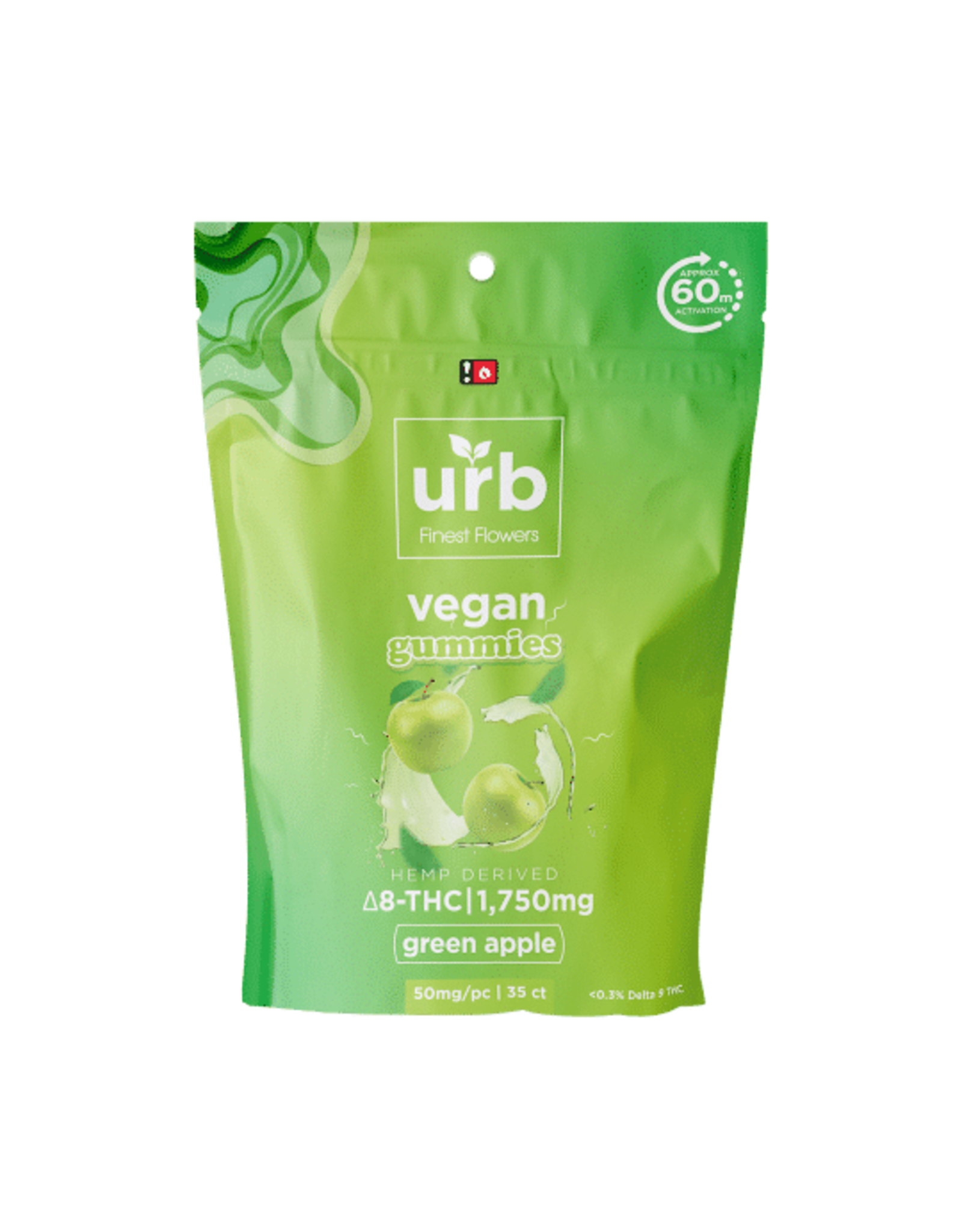 urb - Vegan Gummies (D10 + D8 + THC) - Gummies & Edibles (1750mg) - MK Distro