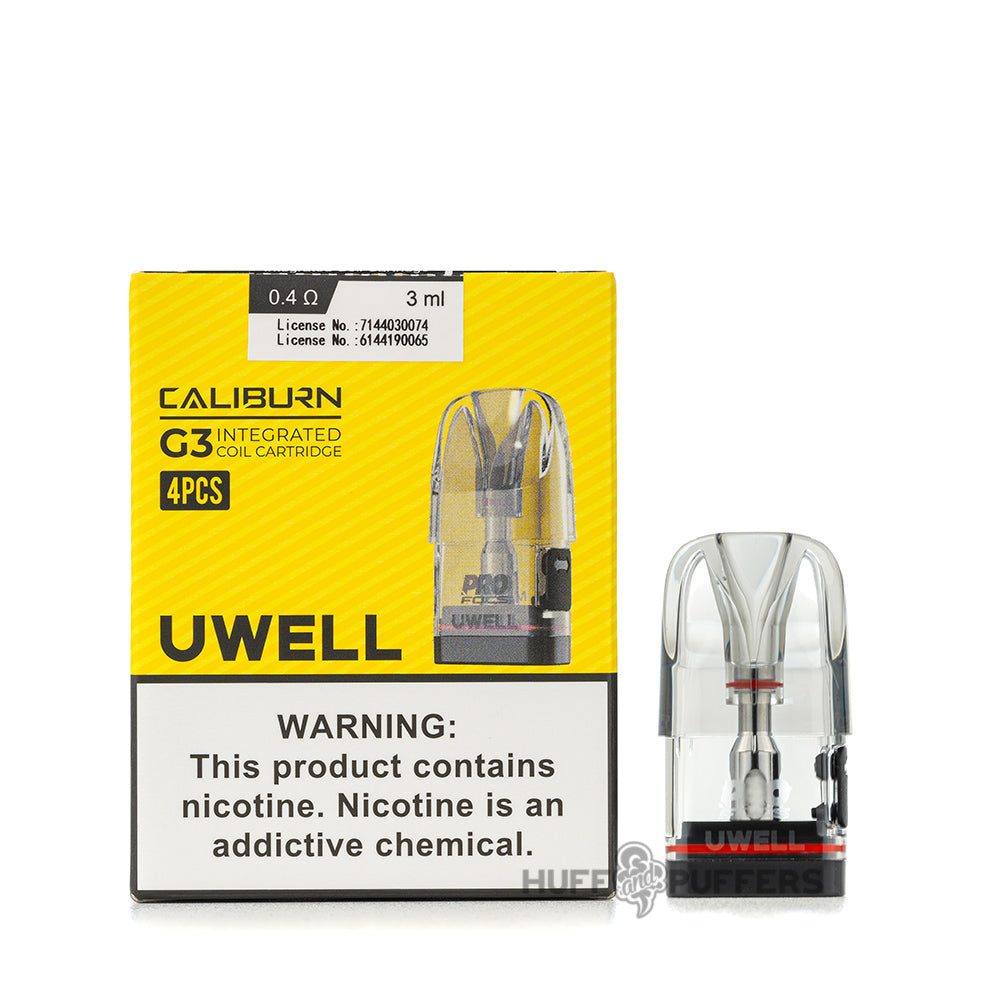 Uwell - Caliburn G3 Refillable Pods (4pcs) - MK Distro