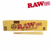 Raw - Classic Cones - King Size - (Box of 32)