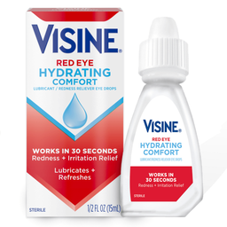 Visine - Red Eye Hydrating Comfort - Eye Drops (0.5 Oz)