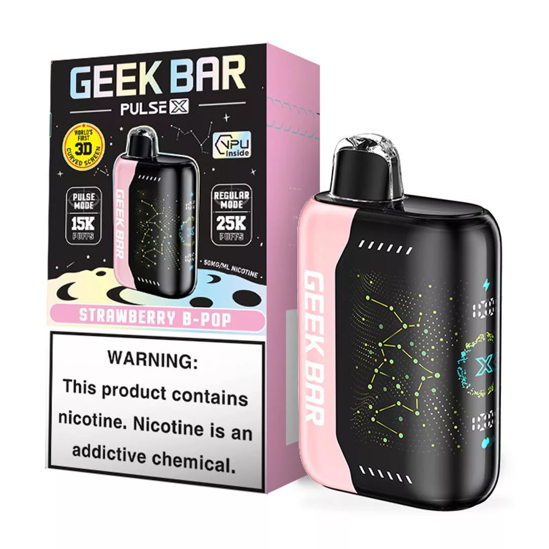 Geek Bar Pulse X 25K - Disposable Vape (5%) (Box of 5) - MK Distro