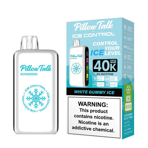 Pillow Talk Ice Control IC40000 - Disposable Vape (5% - 40,000 Puffs) - Box of 5 - MK Distro