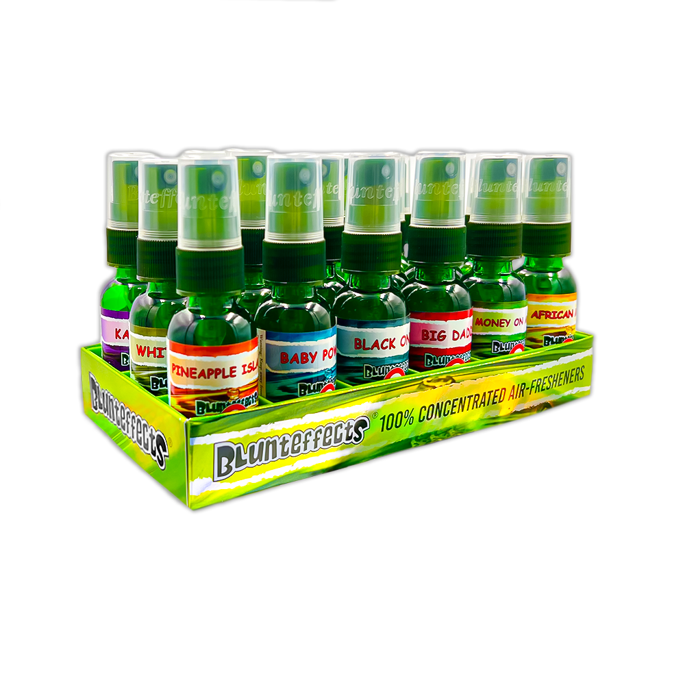Blunt Effects - Air Freshener Spray Assorted - Box of 18 - MK Distro