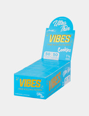 Vibes x Cookies - Ultra Thin 1 1/4 Size - Rolling Papers (50 Packs x 50 Papers) - MK Distro