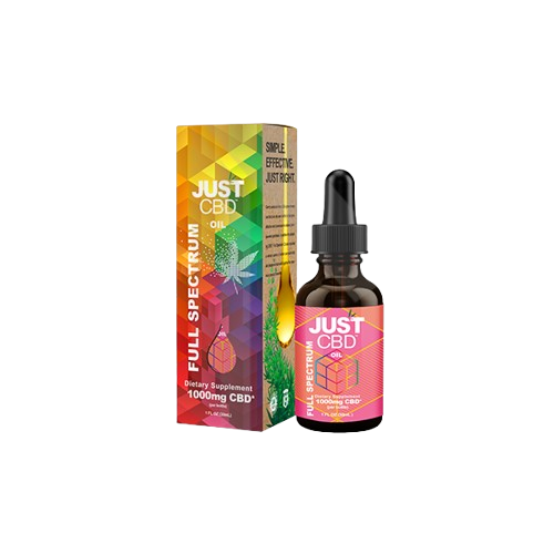 Just CBD - CBD Oil - CBD Tinctures (1000mg) - MK Distro